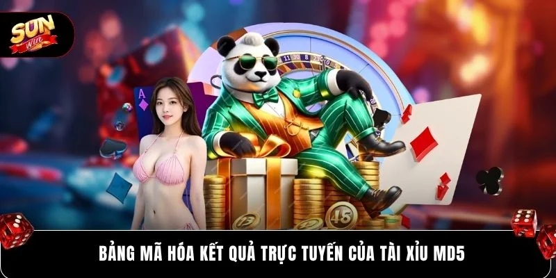 Bảng mã hóa kết quả trực tuyến của tài xỉu md5