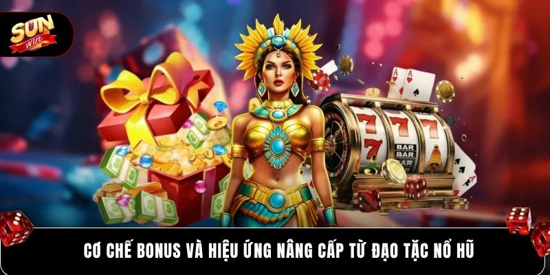 Cơ chế bonus và hiệu ứng nâng cấp từ Đạo Tặc Nổ Hũ